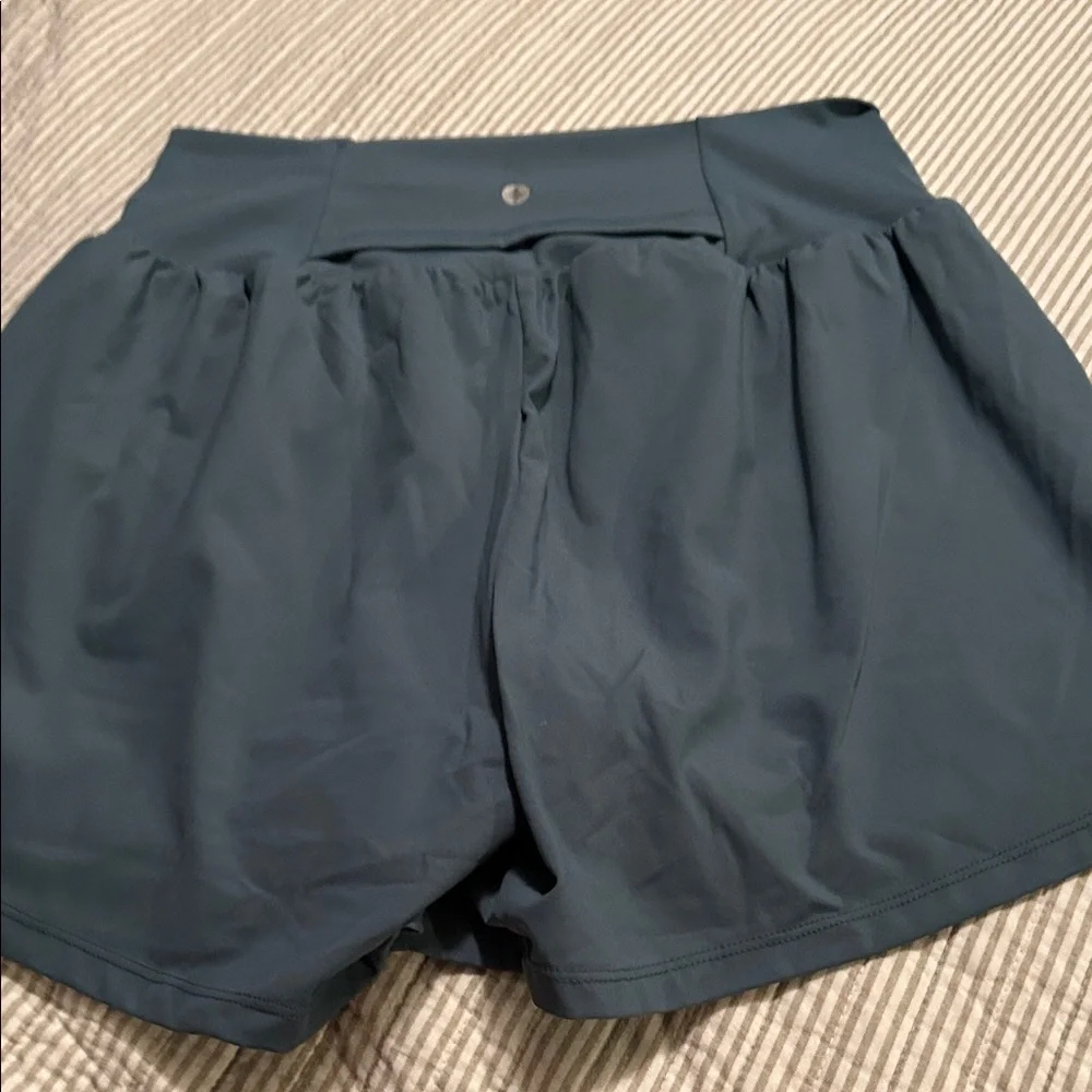 HALARA Women's High-Rise Athletic Skort — Slate Teal - Picture 5 of 6